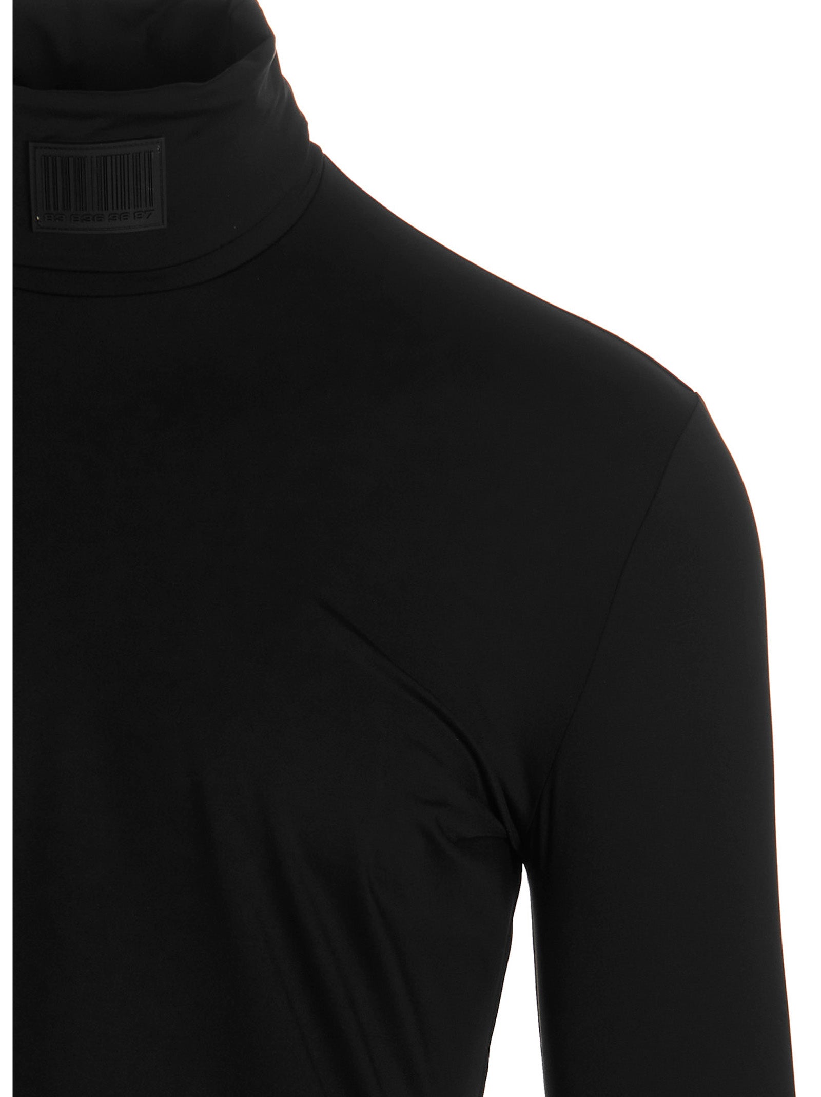 Black Polyamide Cardigan