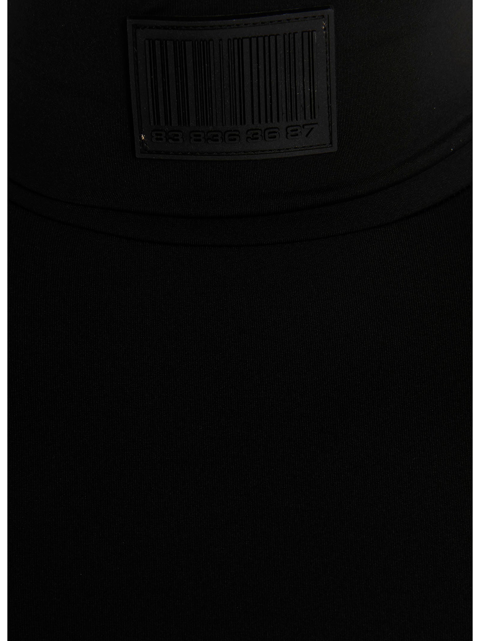 Black Polyamide Cardigan