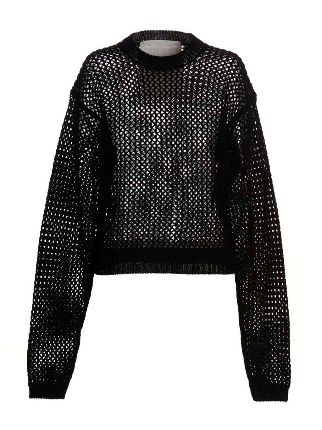 Black Cotton Cardigan