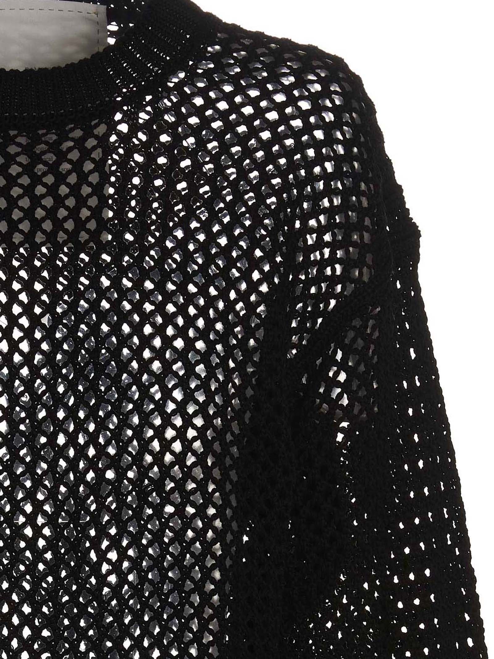 Black Cotton Cardigan