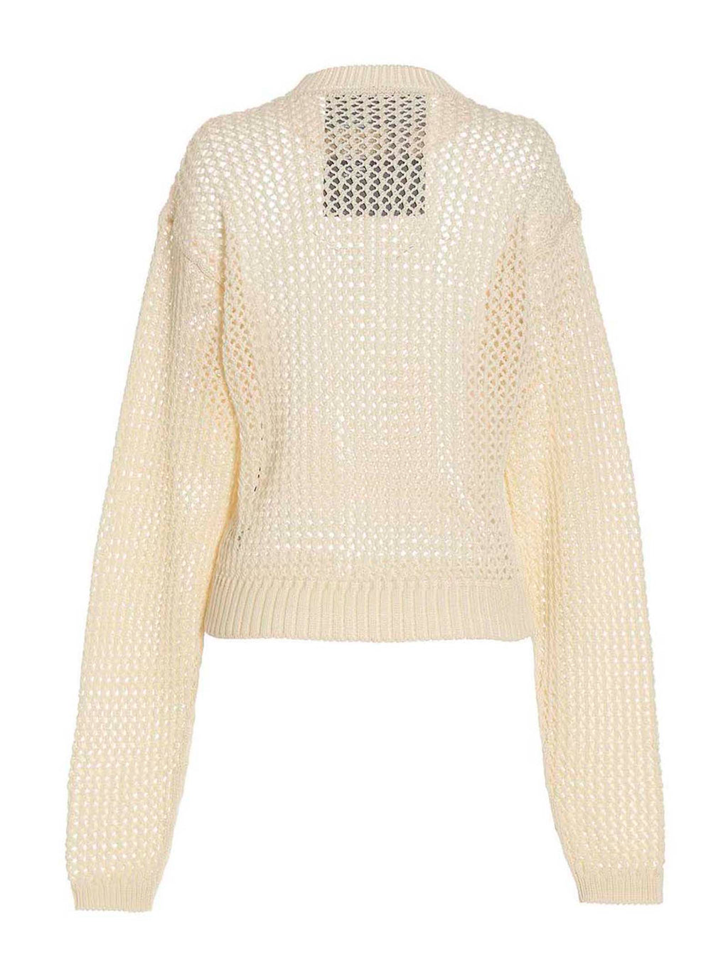 White Cotton Cardigan