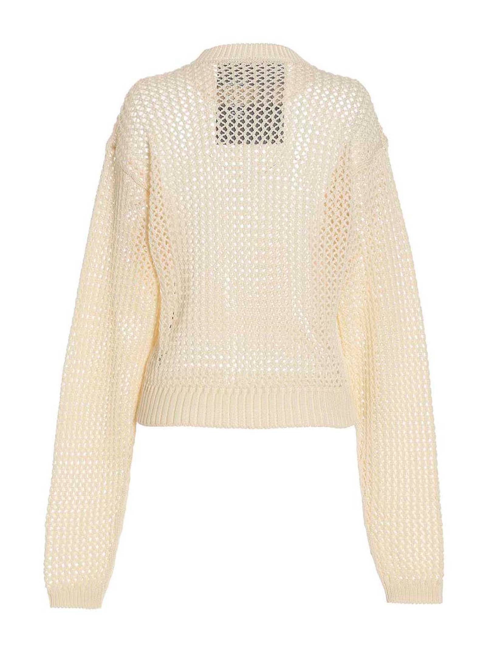 White Cotton Cardigan