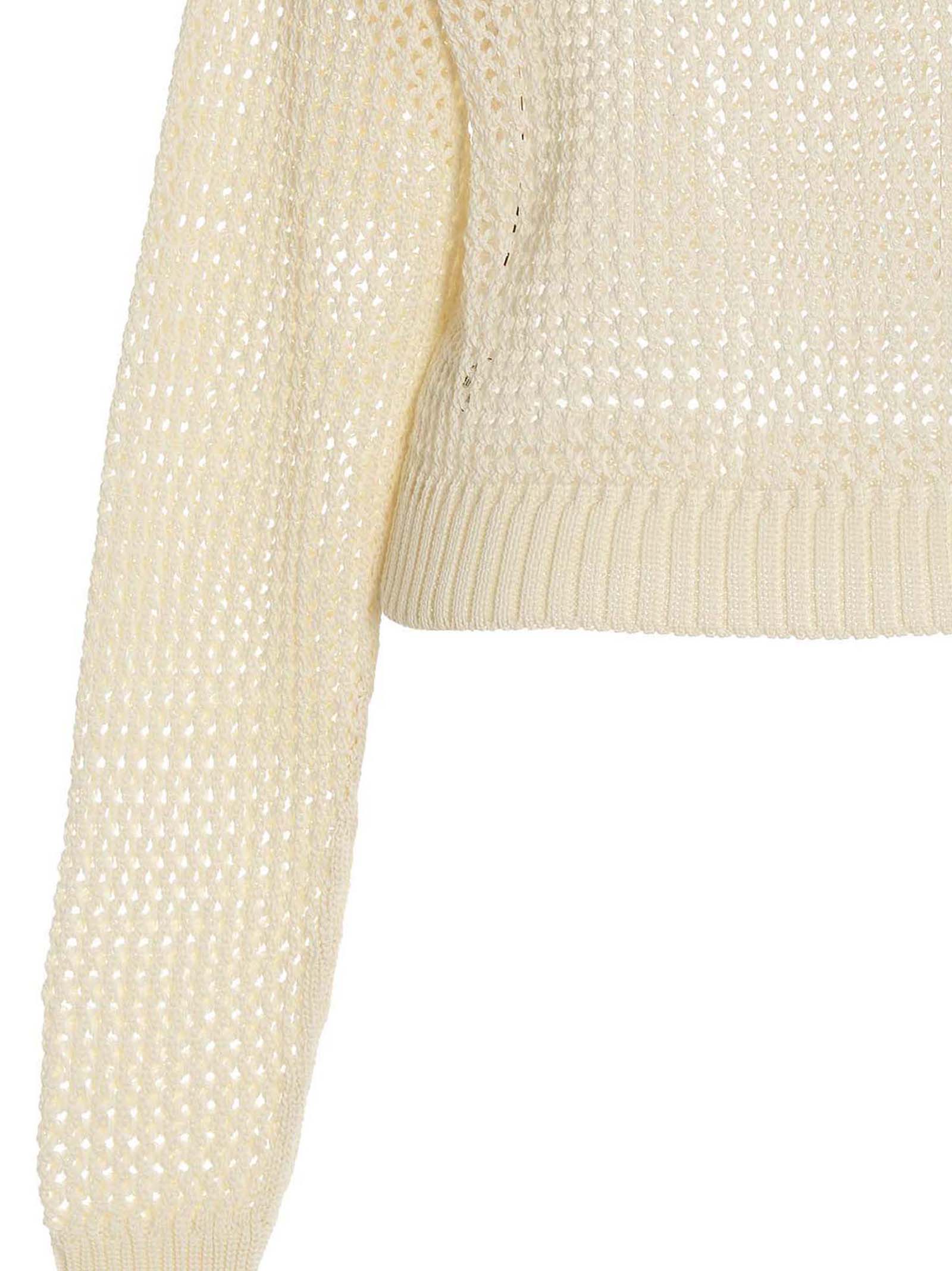 White Cotton Cardigan