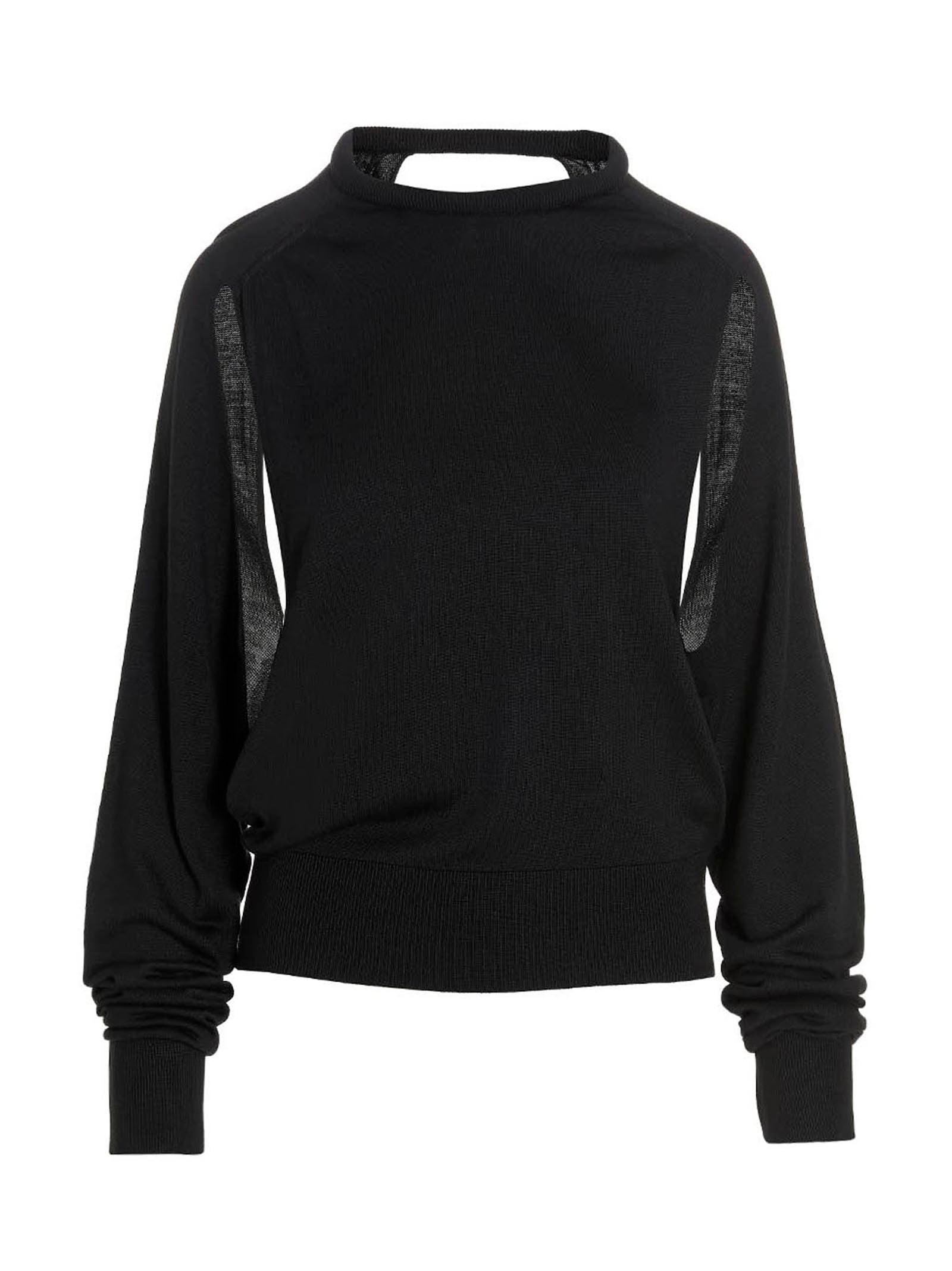 Black Silk Cardigan