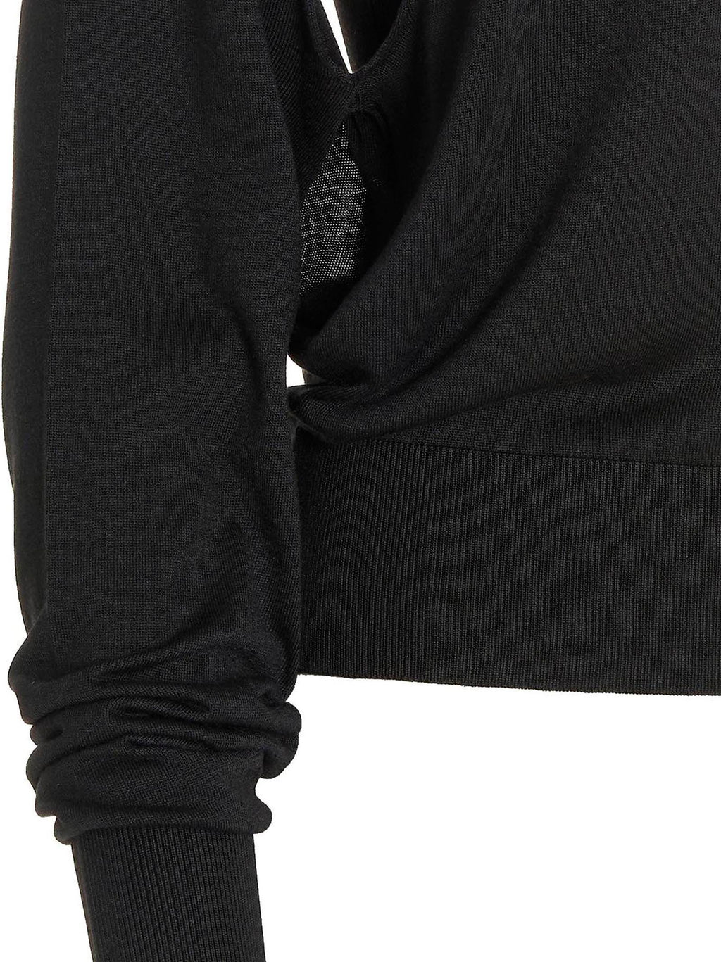 Black Silk Cardigan