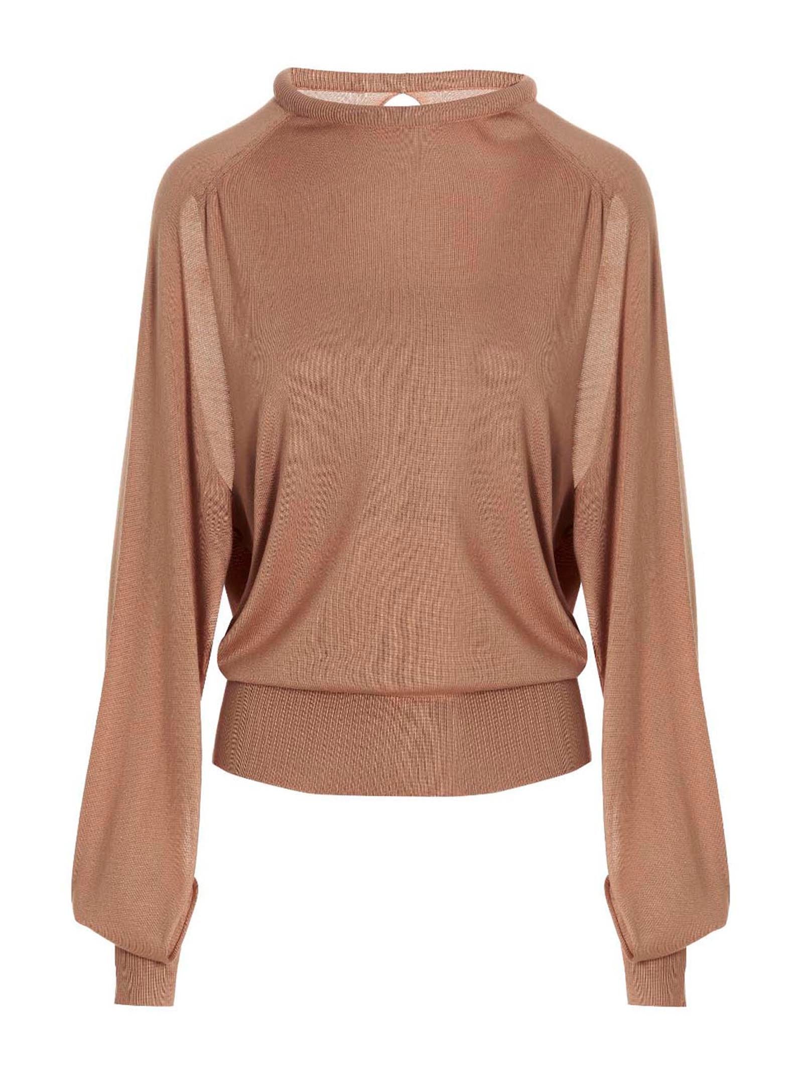 Beige Silk Cardigan