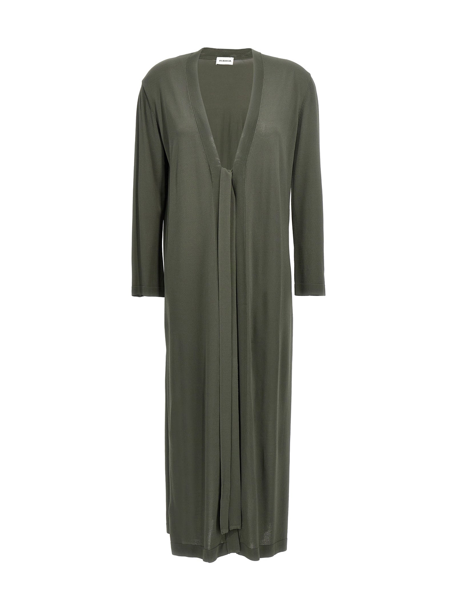 Bicolor Viscose Cardigan