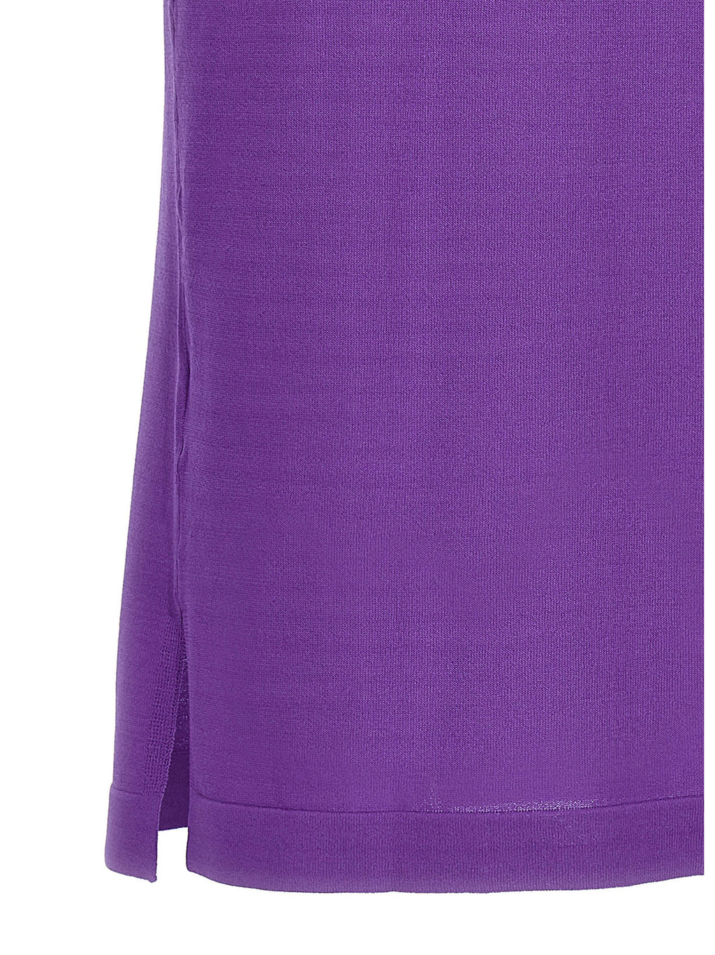 Purple Viscose T-Shirt