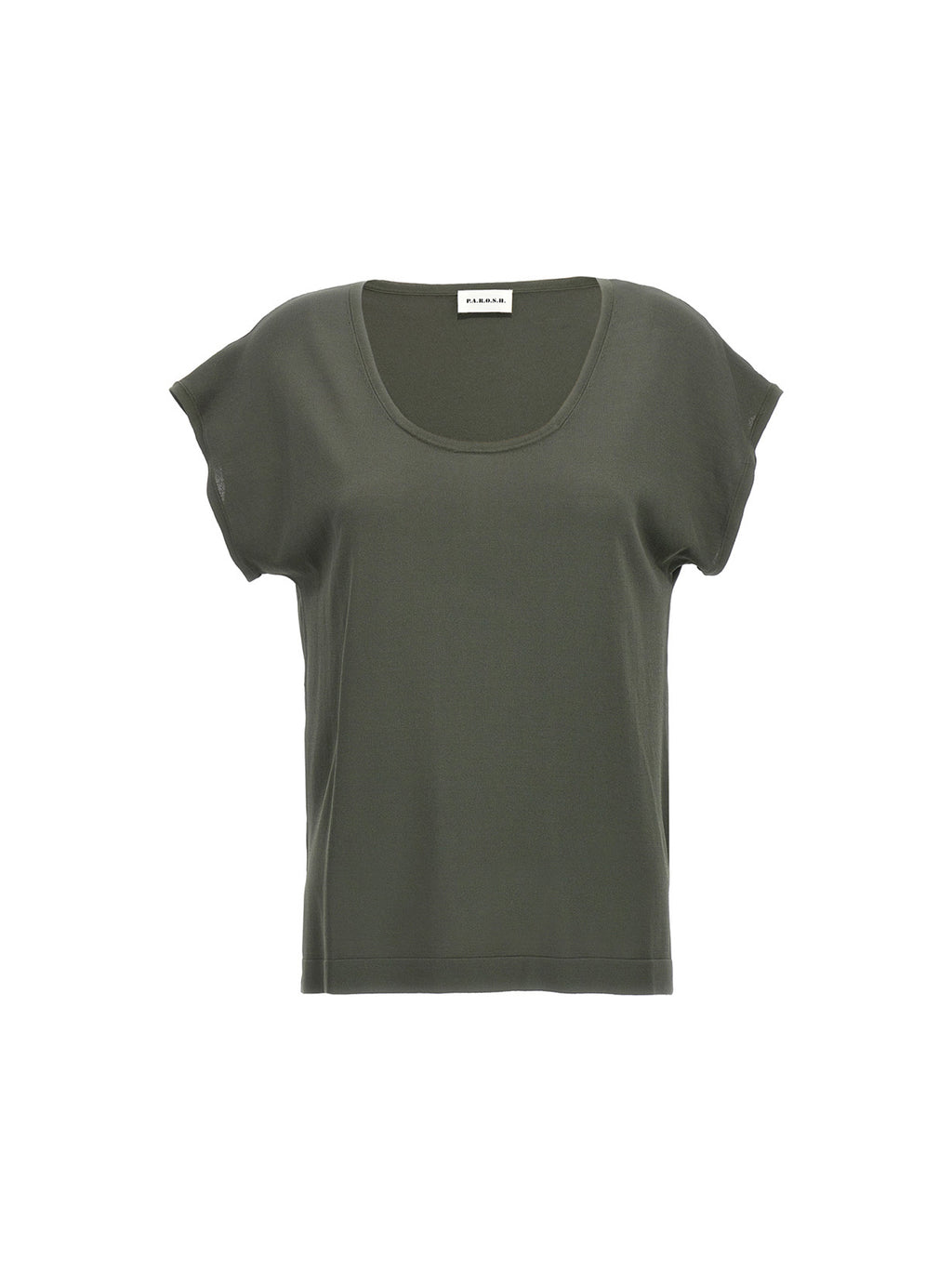 Bicolor Viscose T-Shirt