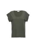 Bicolor Viscose T-Shirt