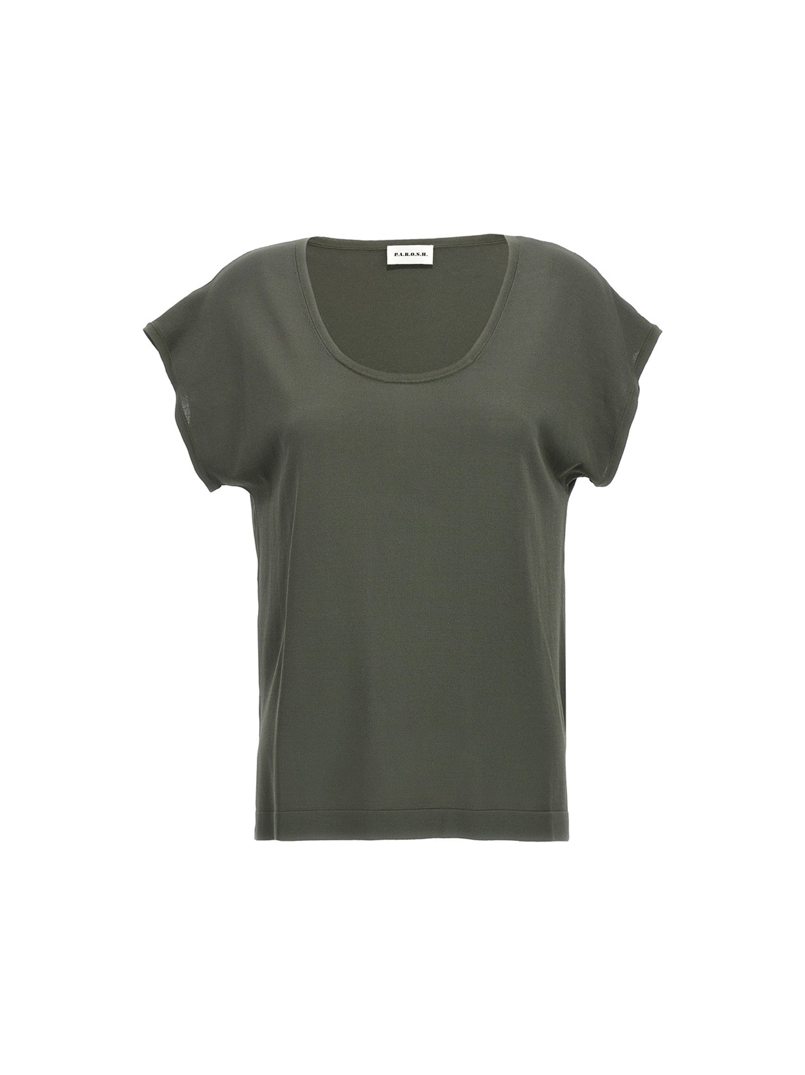 Bicolor Viscose T-Shirt