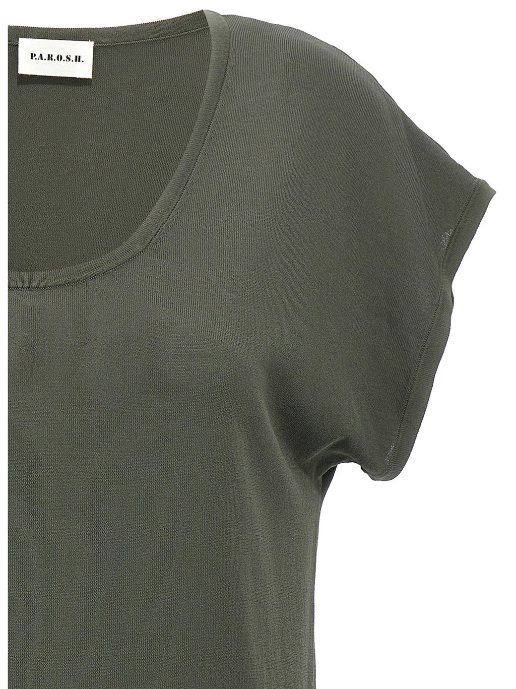 Bicolor Viscose T-Shirt