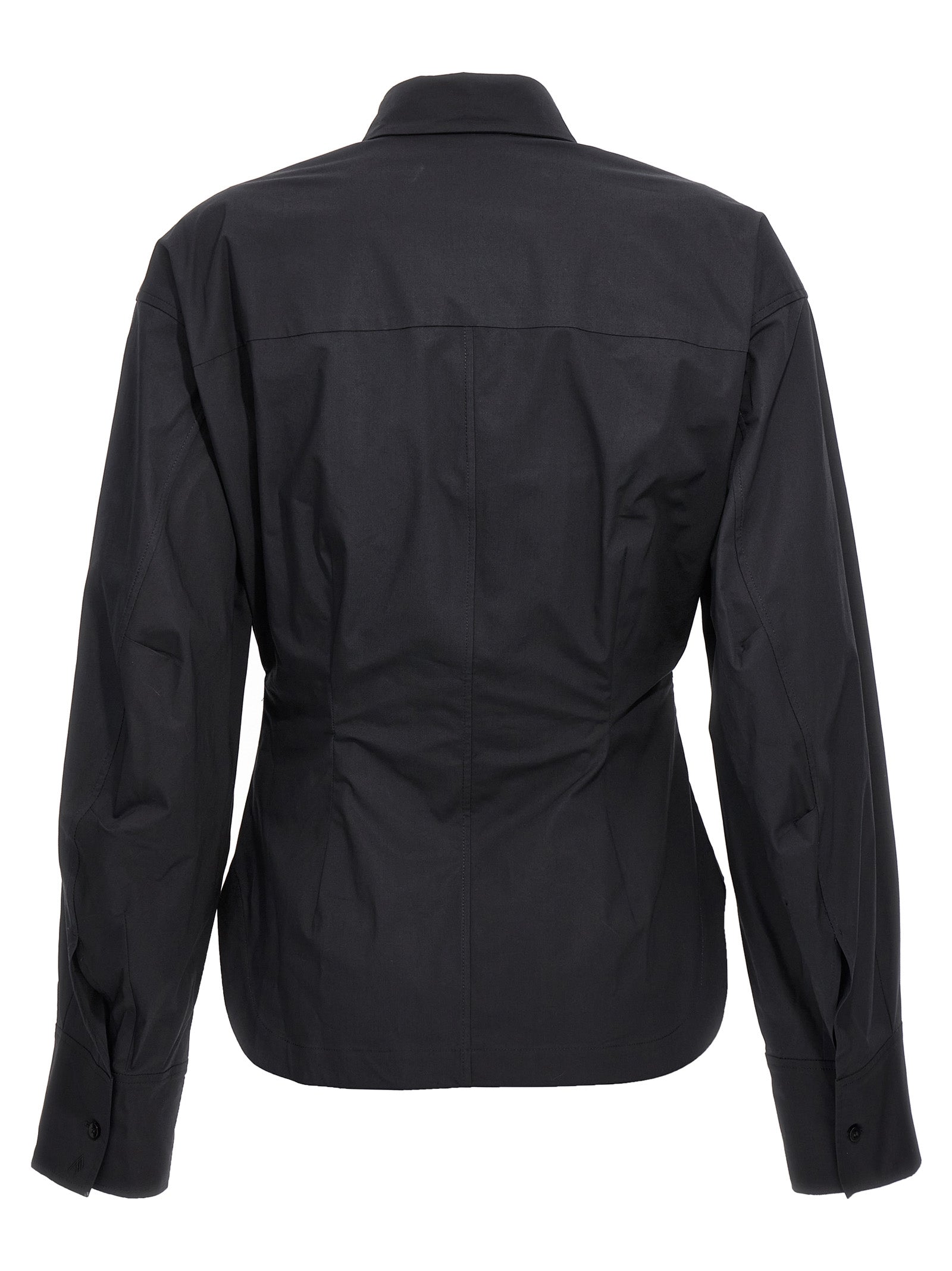 Black Cotton Blouse