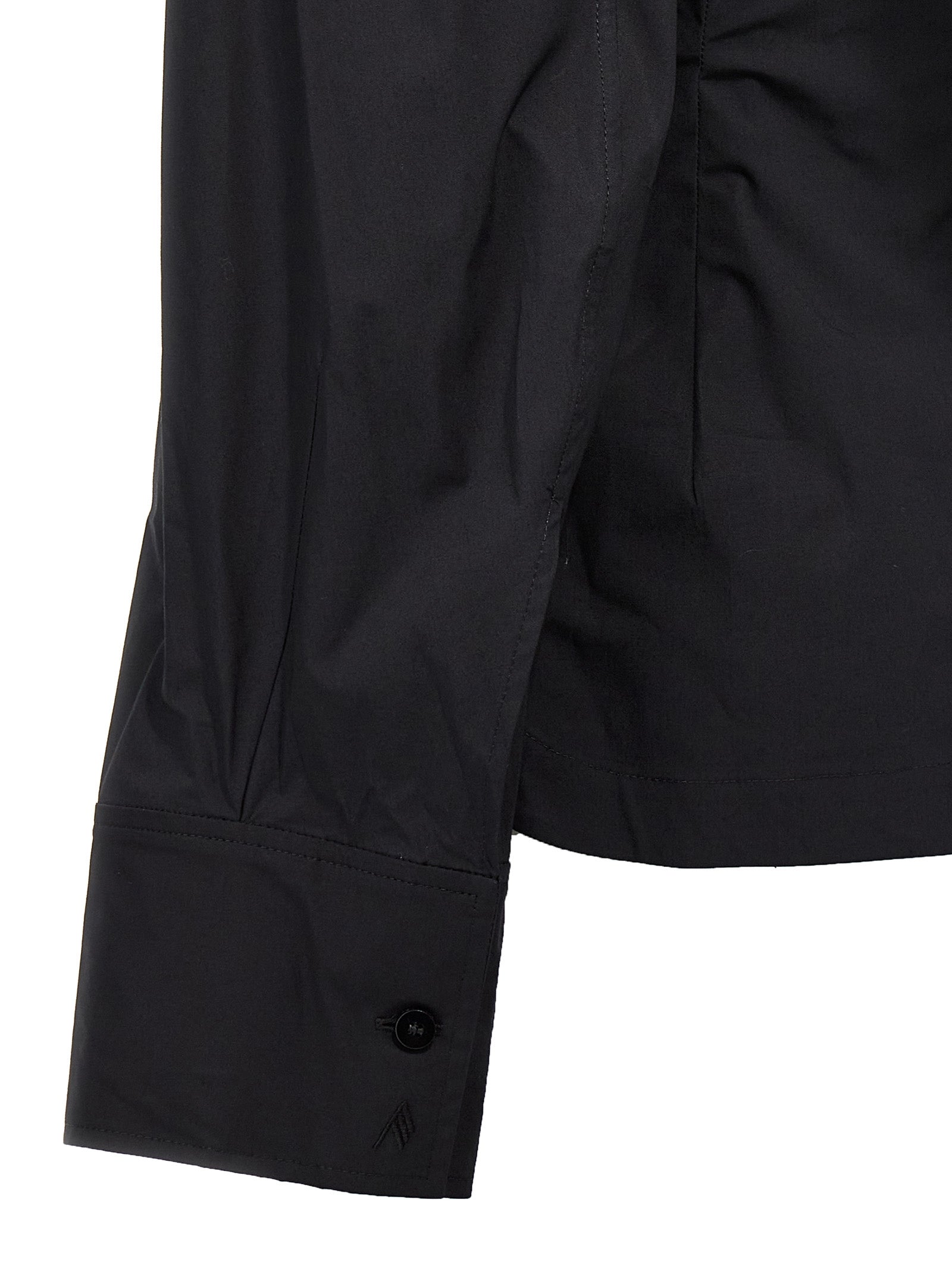 Black Cotton Blouse