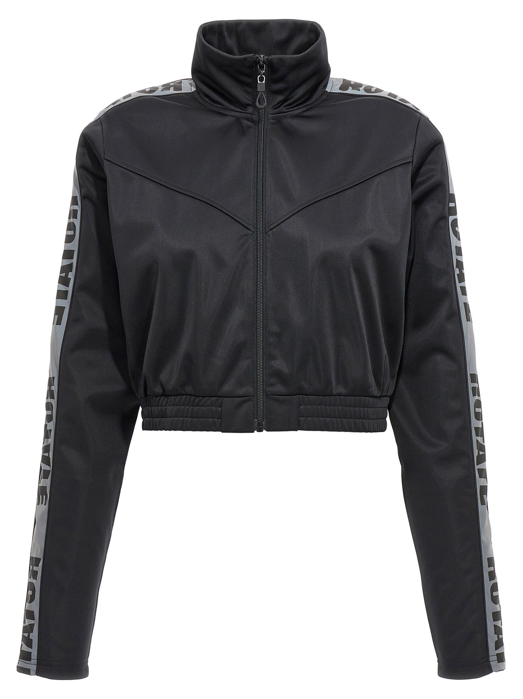 Black Polyester Sweatshirt