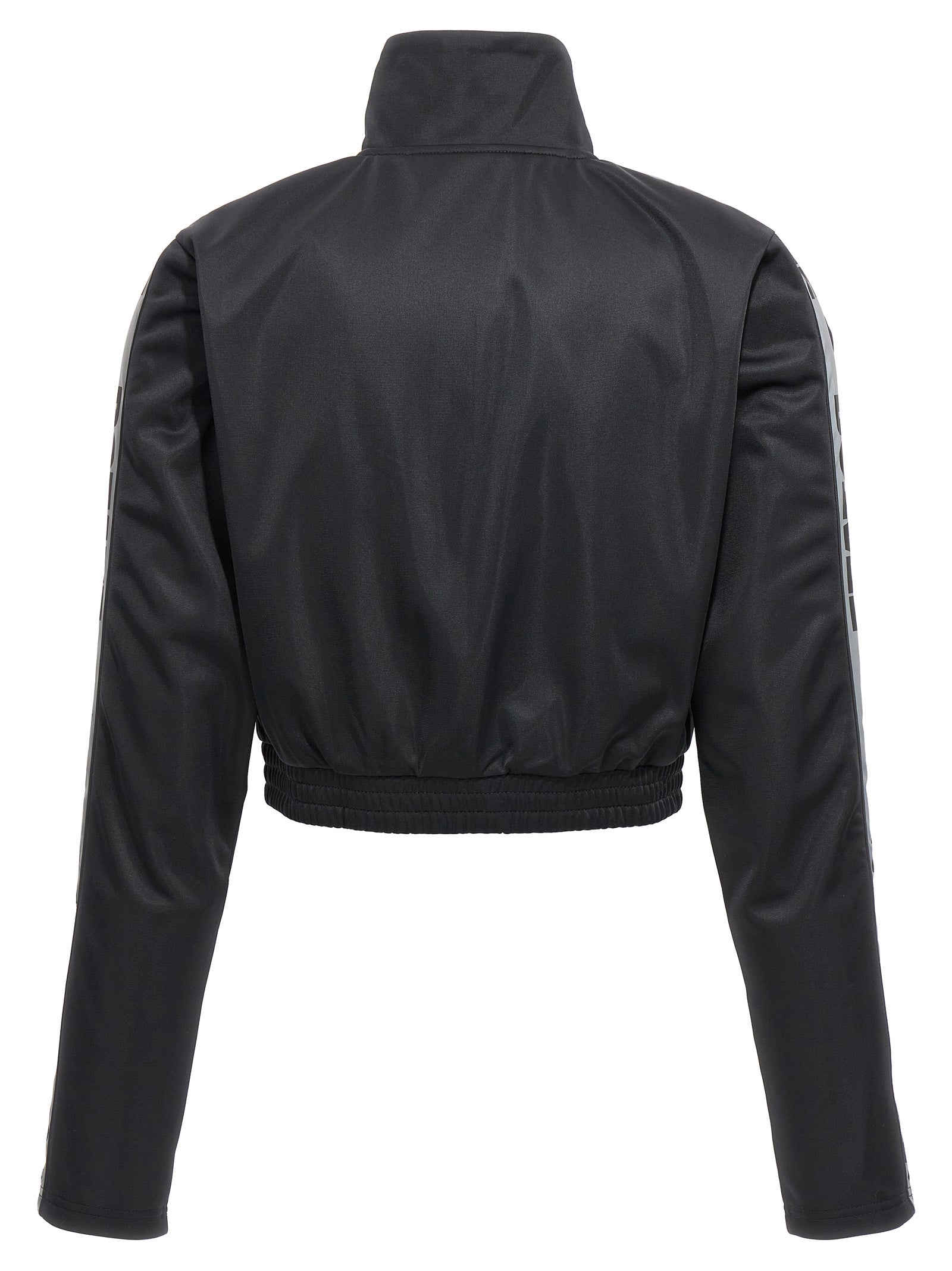 Black Polyester Sweatshirt