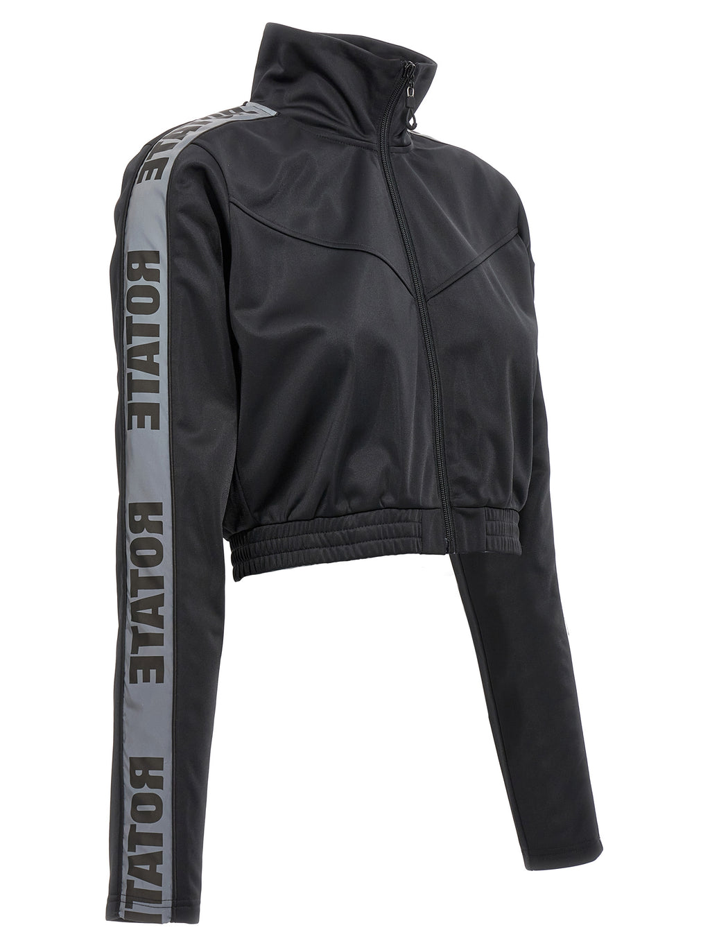 Black Polyester Sweatshirt