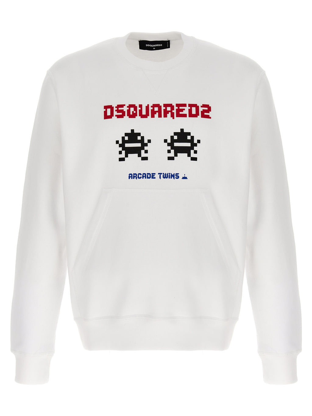 White Cotton Sweatshirt