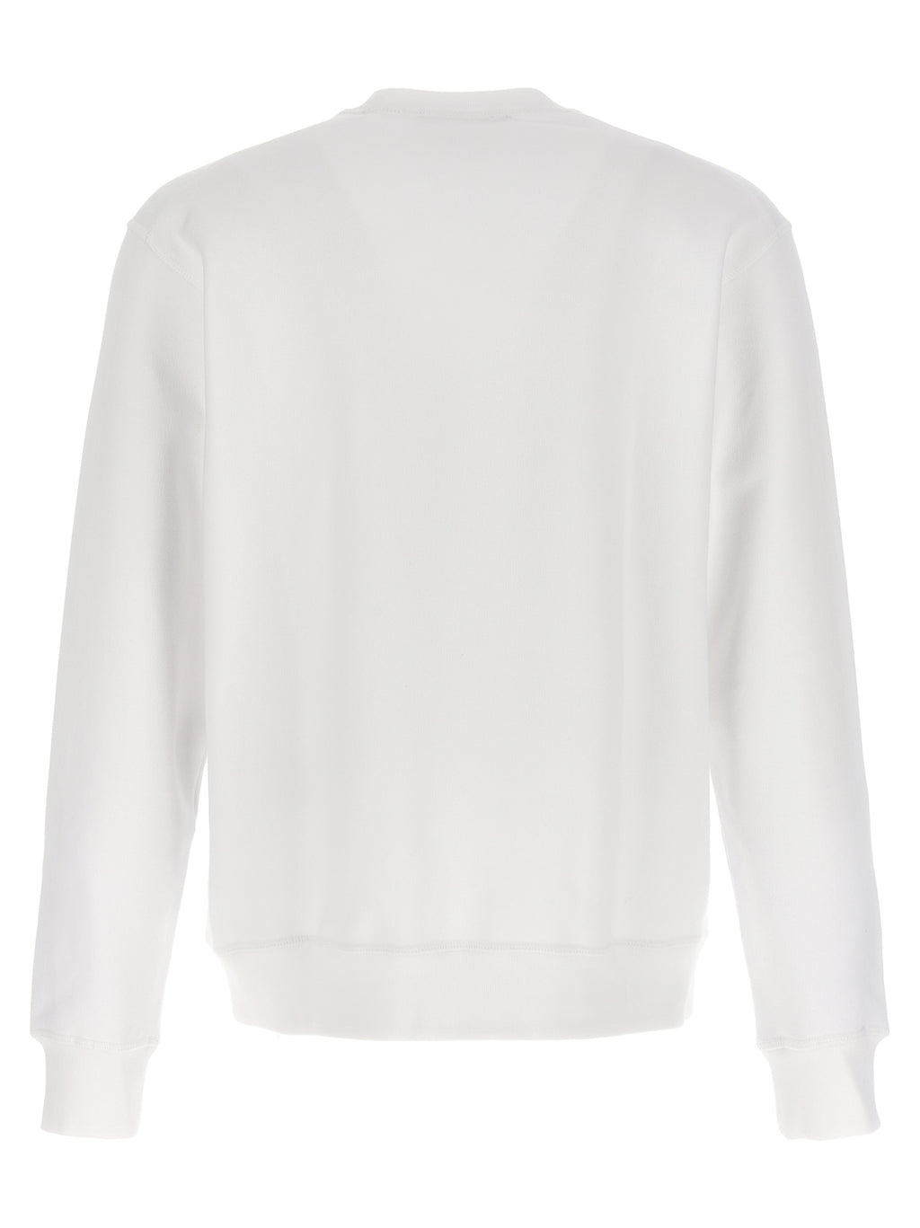 White Cotton Sweatshirt