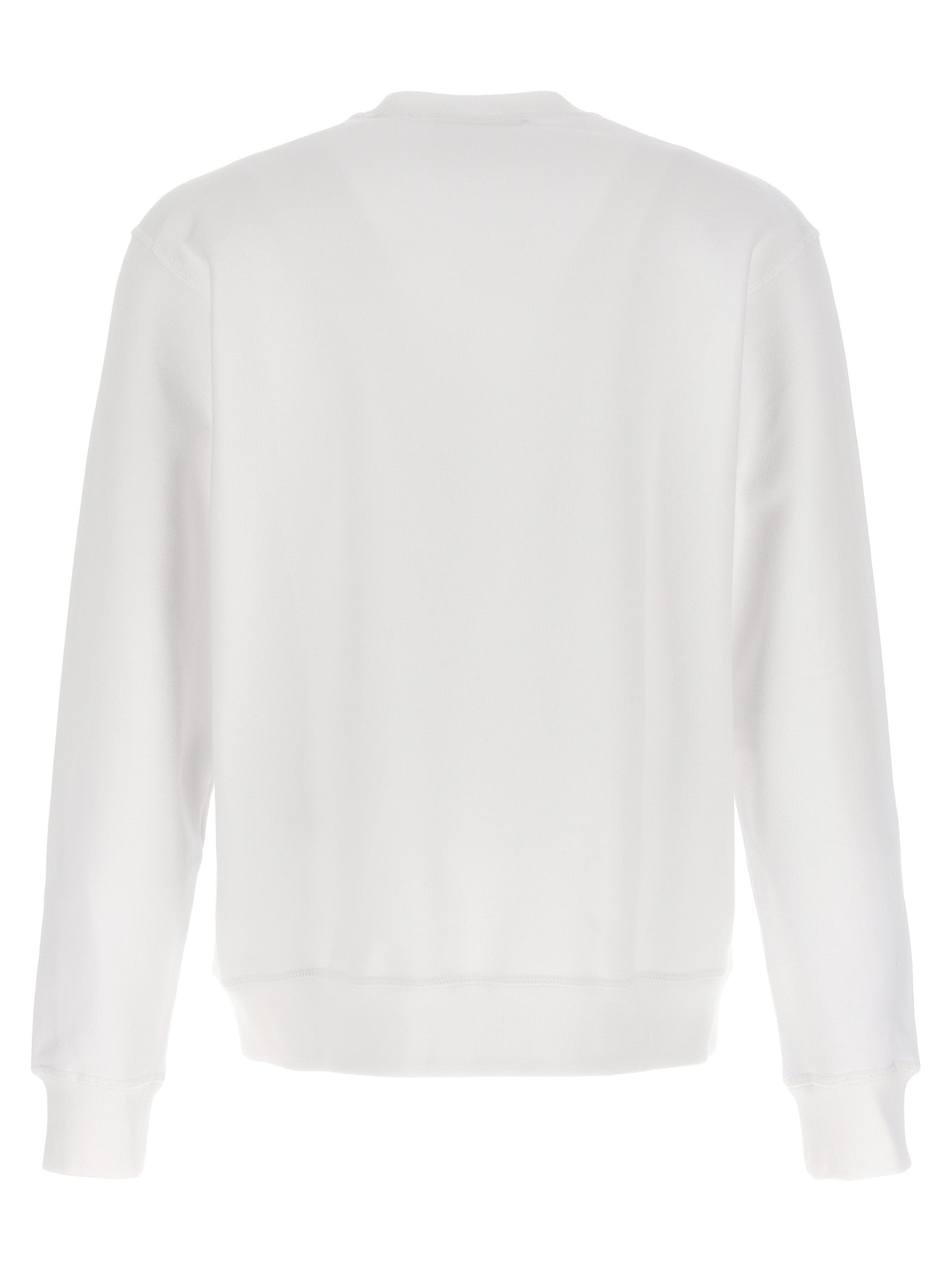 White Cotton Sweatshirt