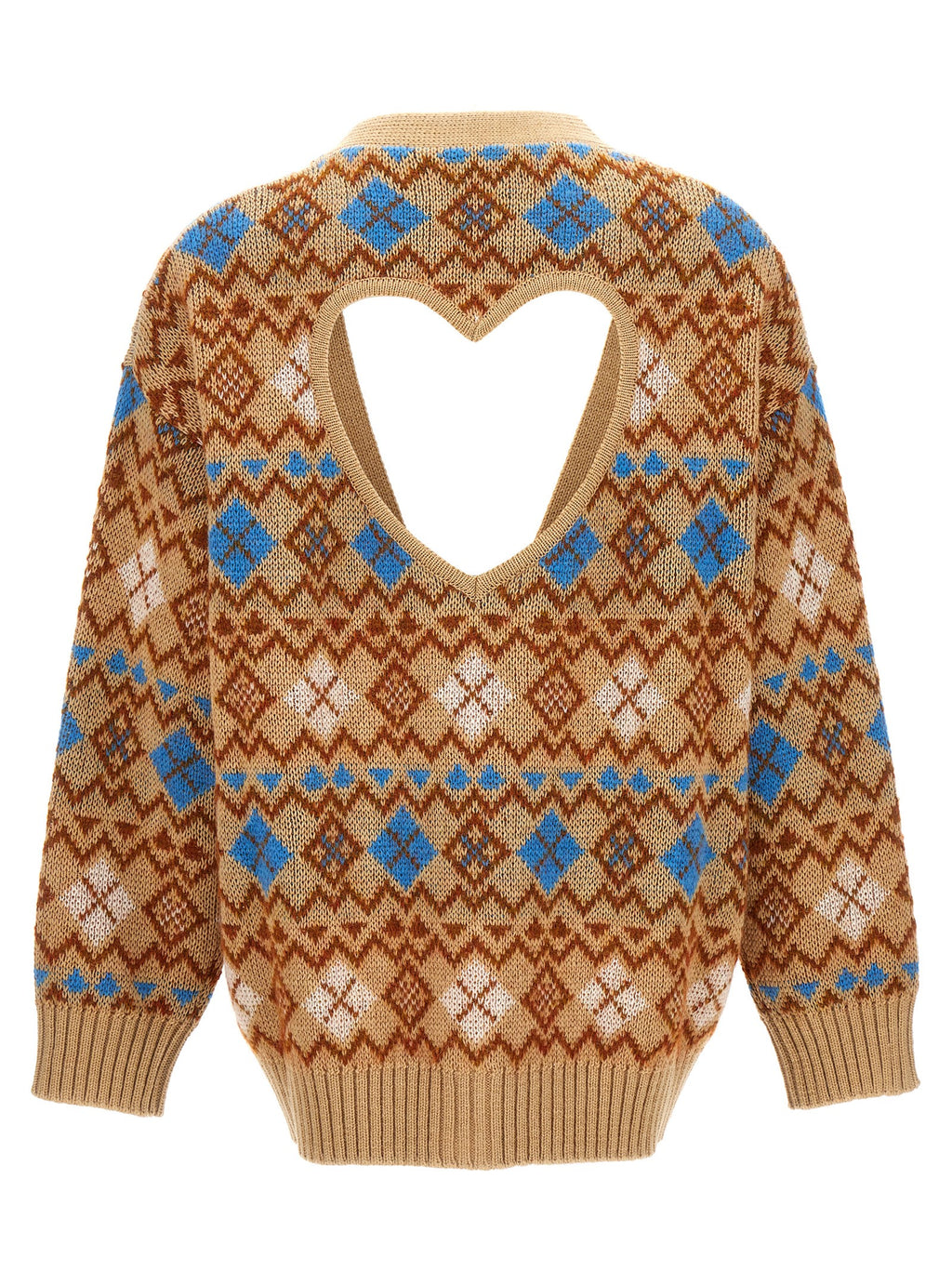 Multicolor Wool Cardigan