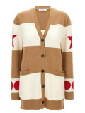 Multicolor Wool Cardigan
