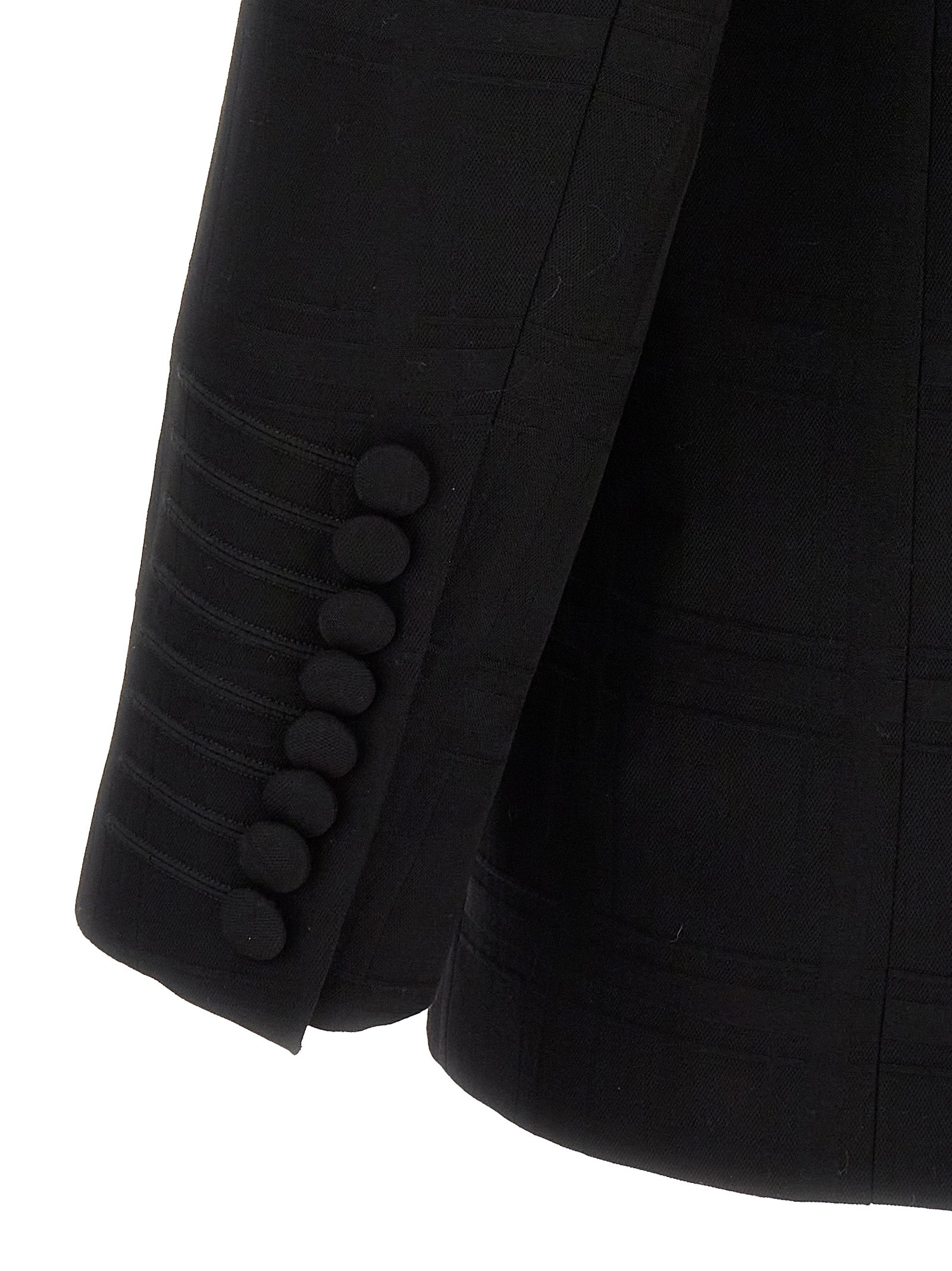 Black Virgin Wool Blazer