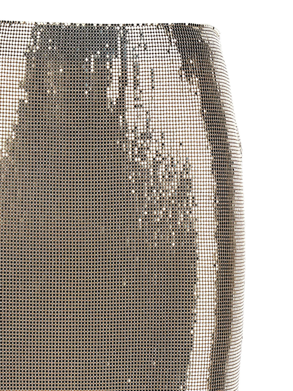 Multicolor Polyester Midi Skirt