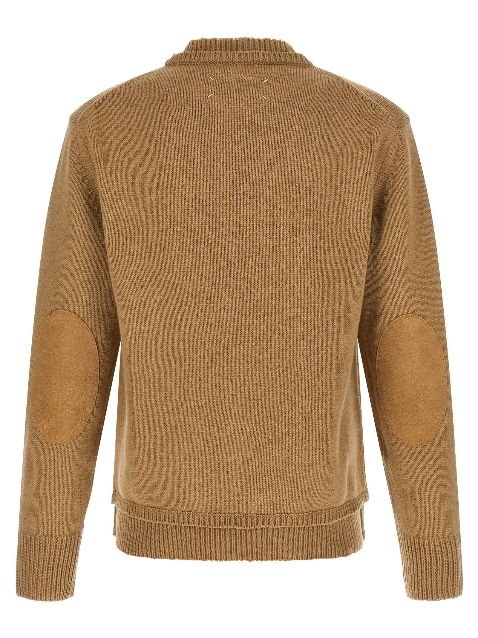 Beige Wool Cardigan