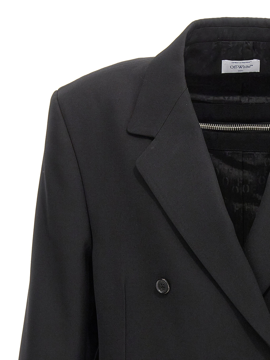 Black Virgin Wool Blazer
