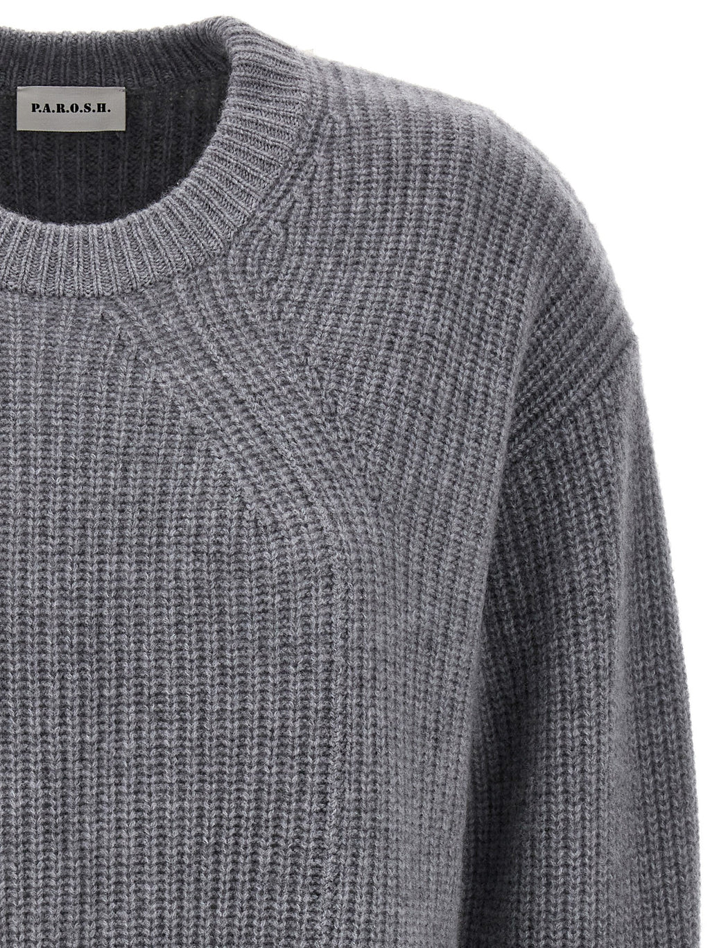 Gray Cashmere Cardigan