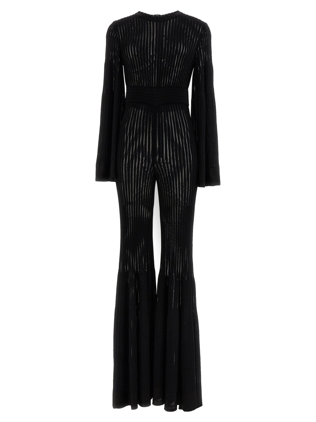 Black Viscose Jumpsuit