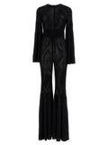 Black Viscose Jumpsuit