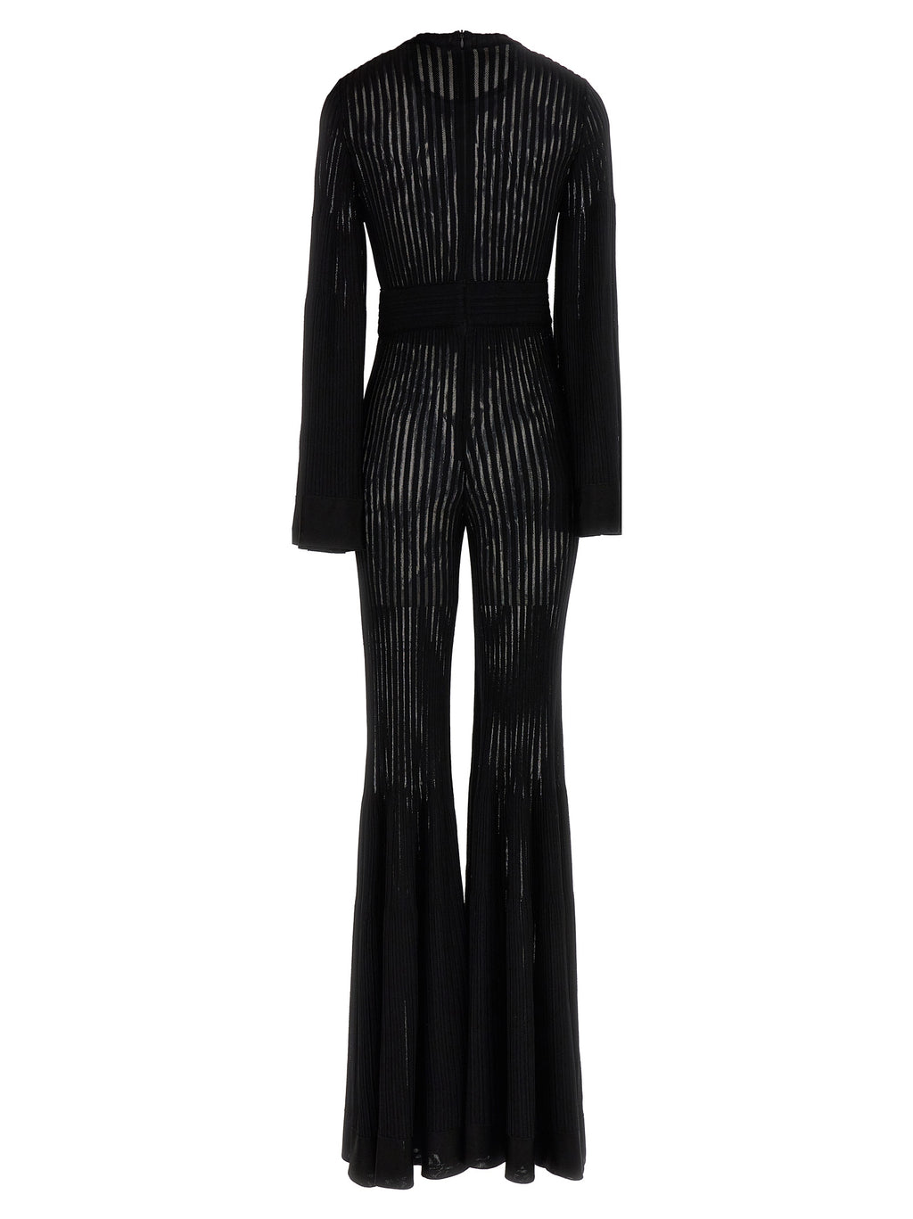 Black Viscose Jumpsuit