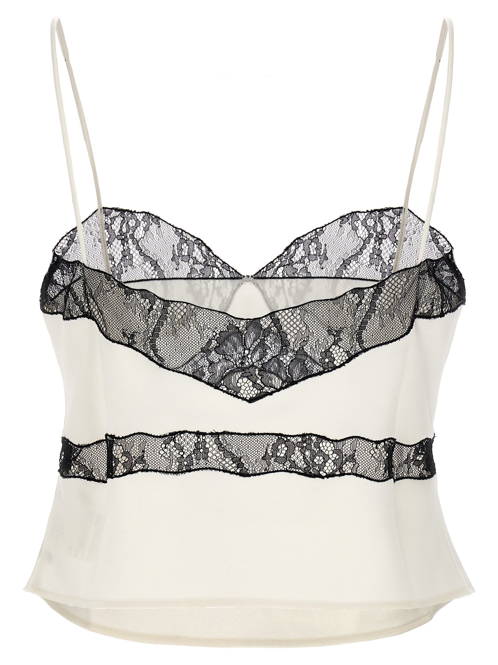 Bicolor Polyester Blouse