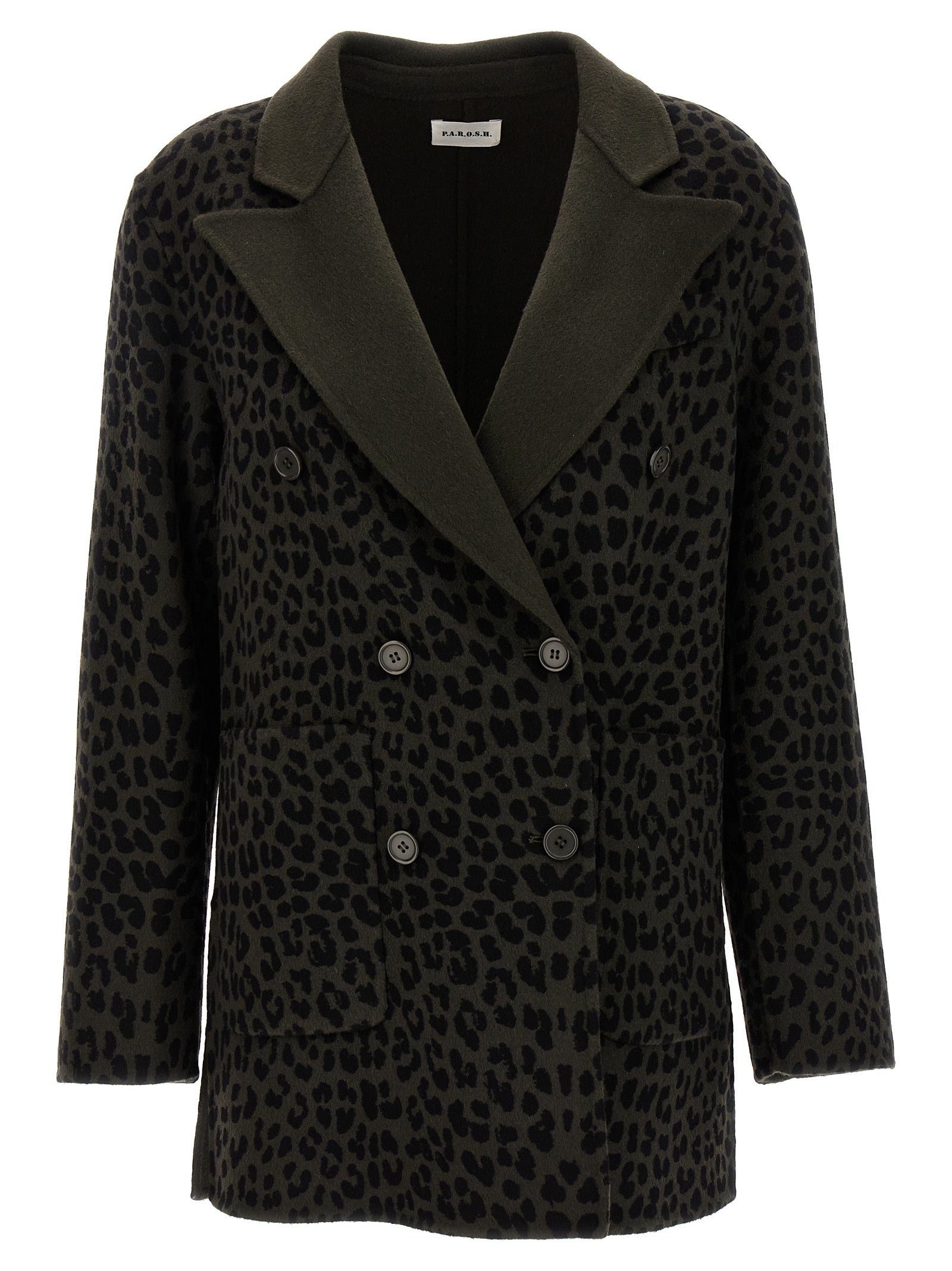 Bicolor Wool Blazer