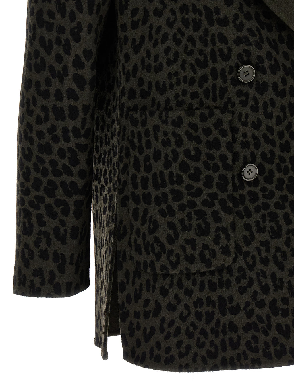 Bicolor Wool Blazer