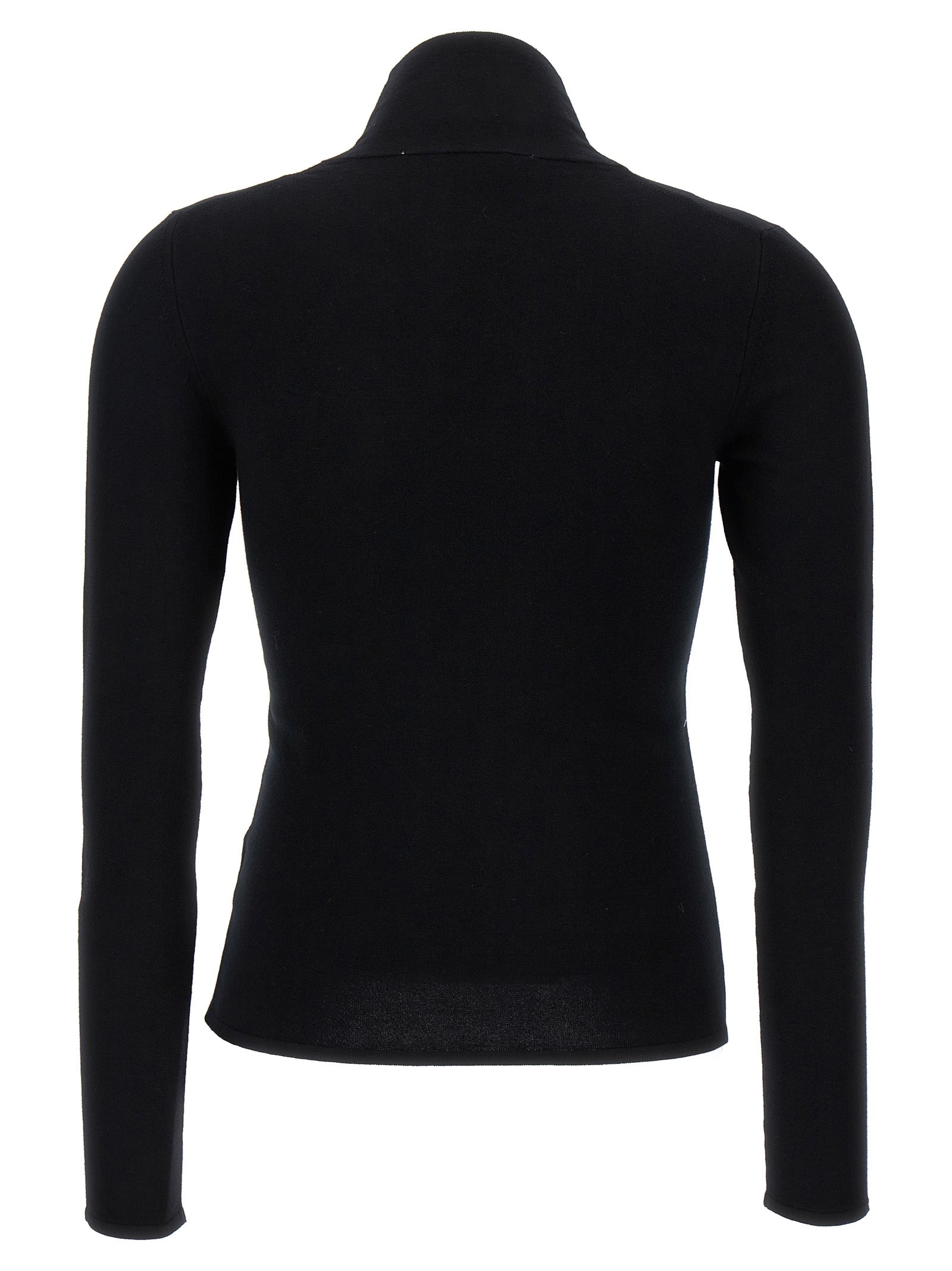 Black Viscose Cardigan