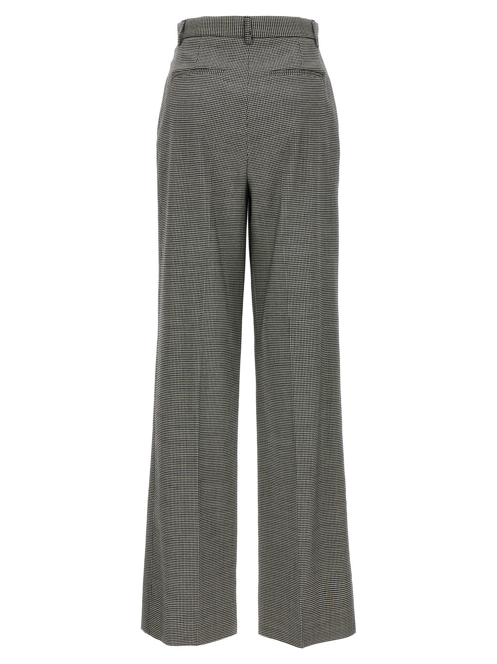 Bicolor Elastane Casual Pants