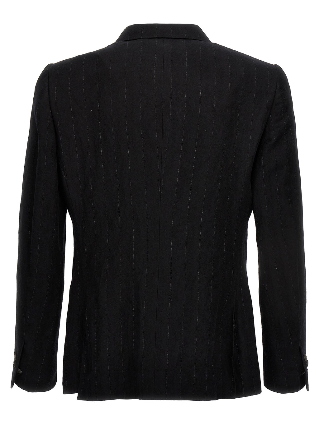 Black Cotton Blazer