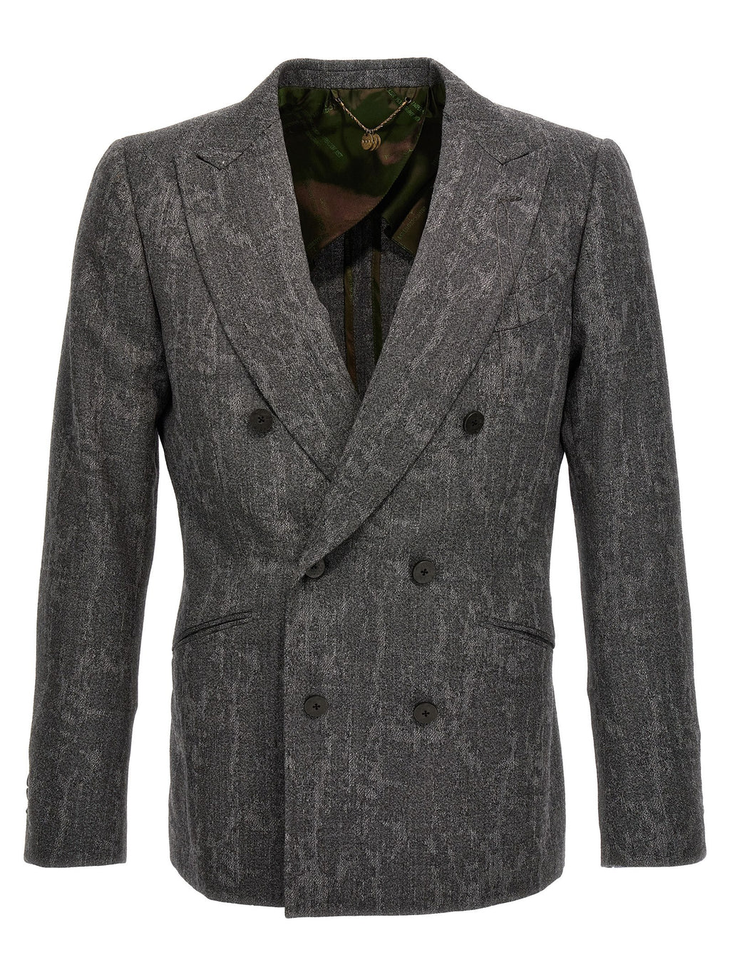 Gray Wool Blazer