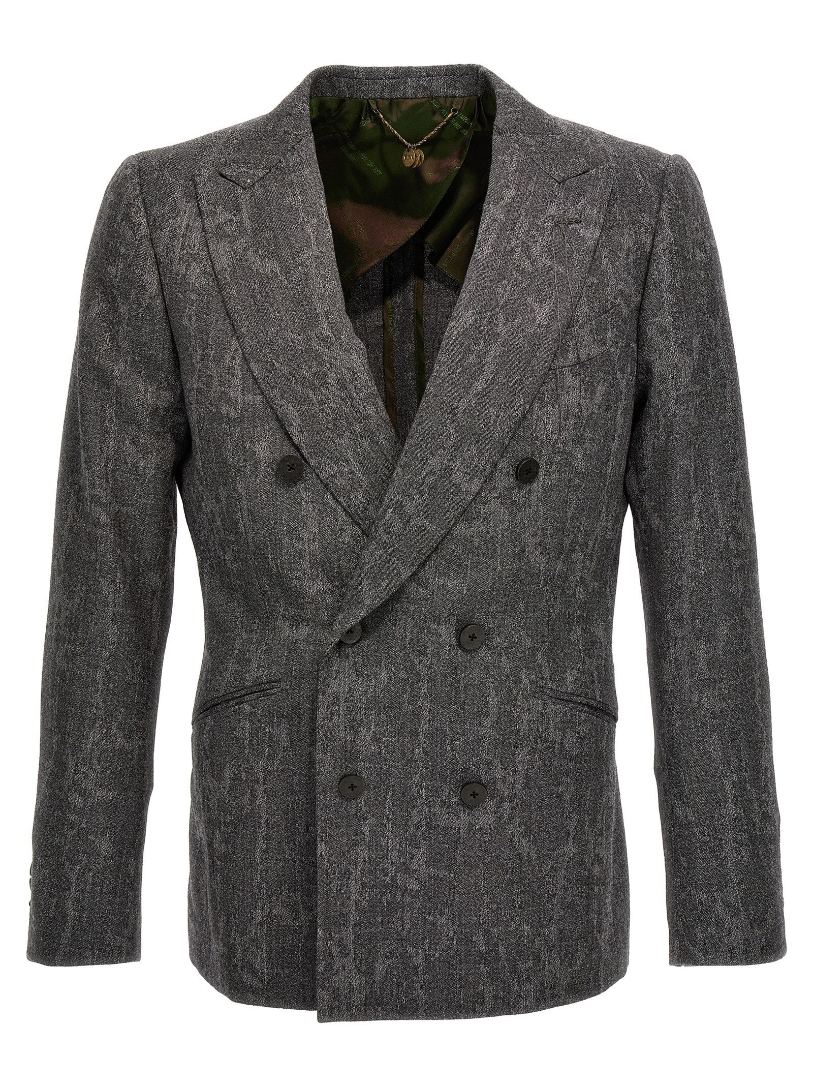 Gray Wool Blazer