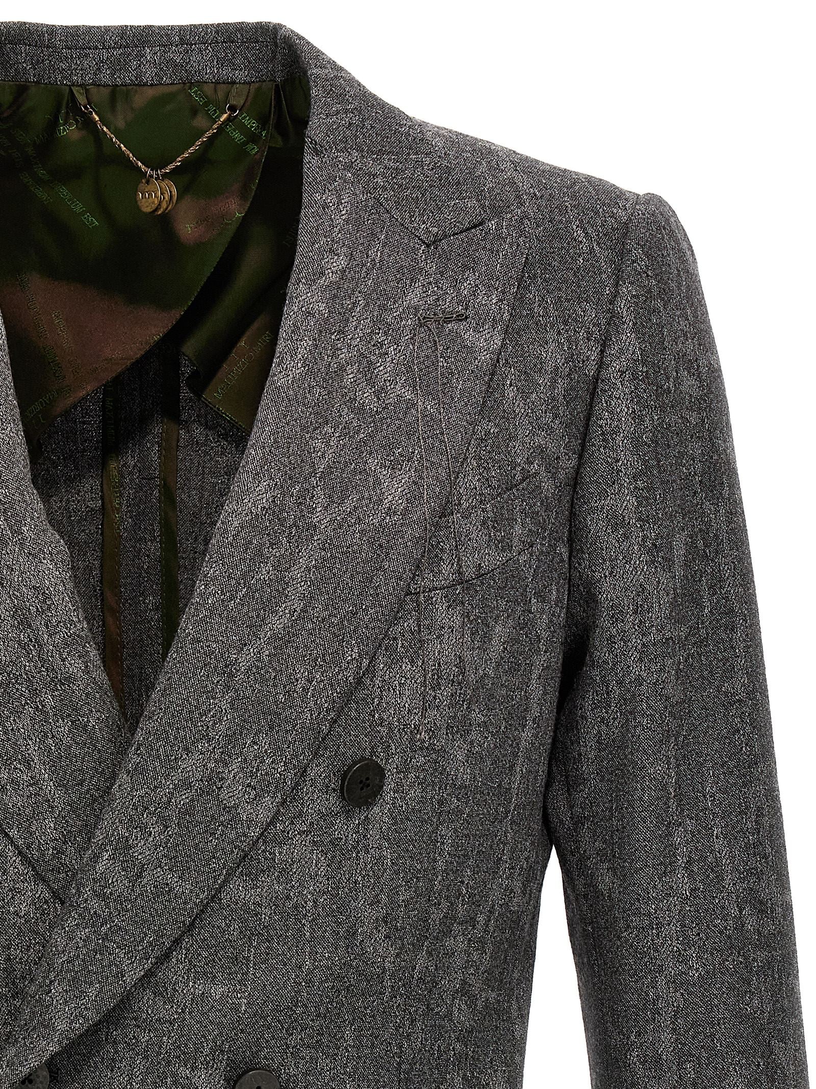 Gray Wool Blazer