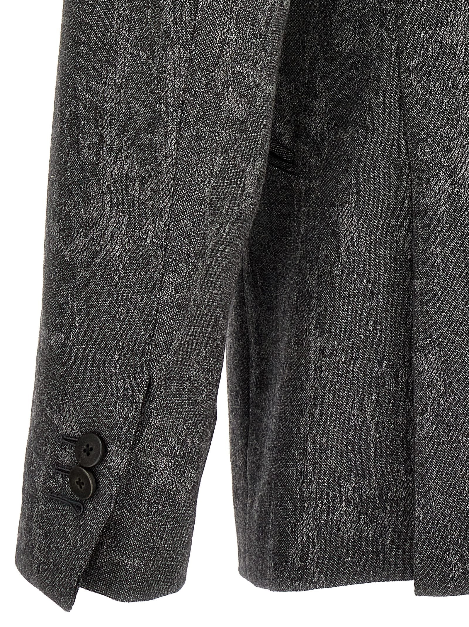 Gray Wool Blazer