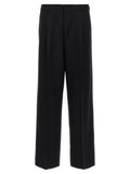 Black Virgin Wool Dress Pants