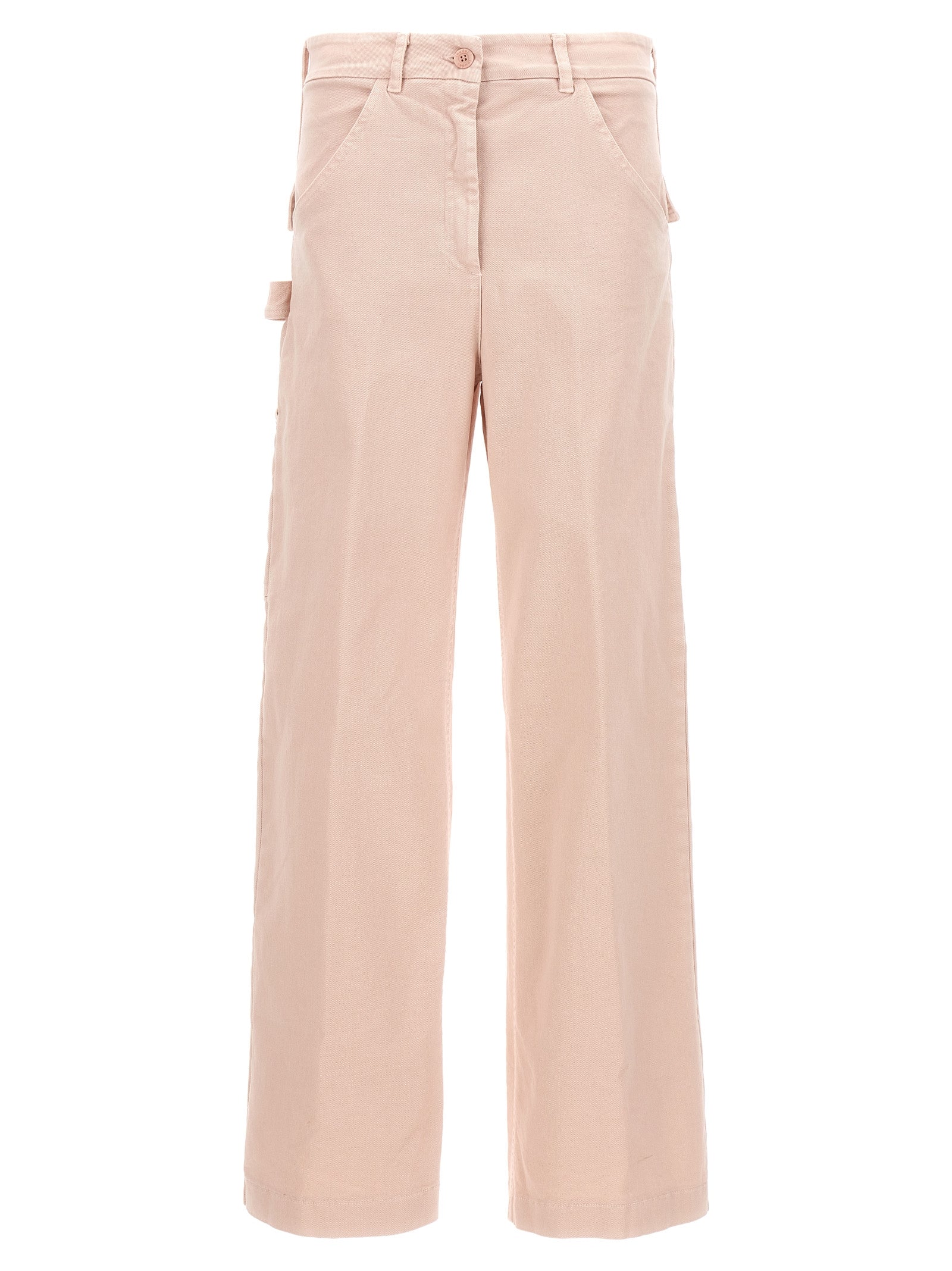 Multicolor Cotton Cargo Pants