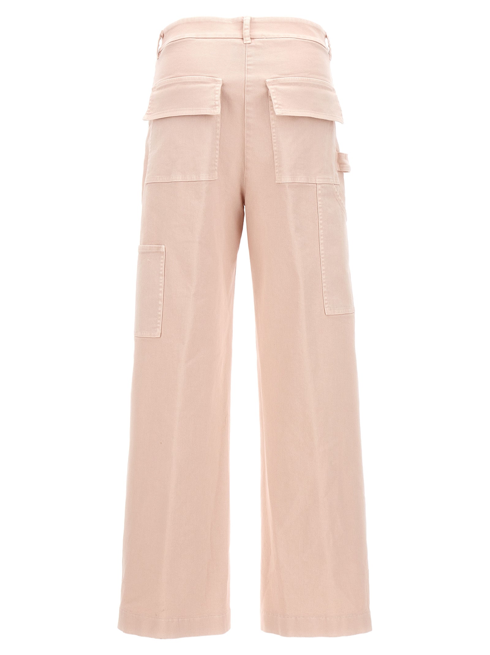 Multicolor Cotton Cargo Pants