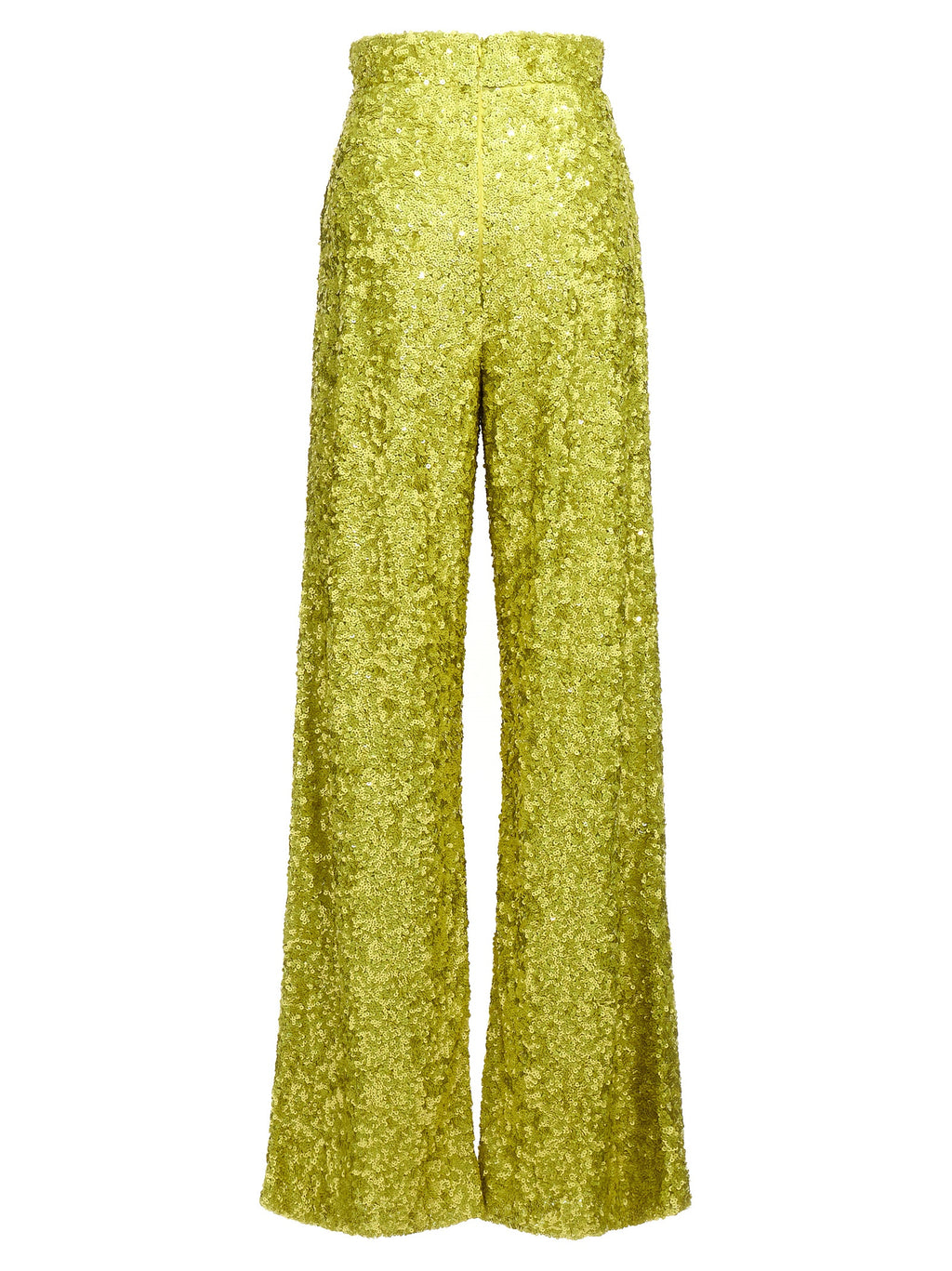 Bicolor Polyamide Flared Pants