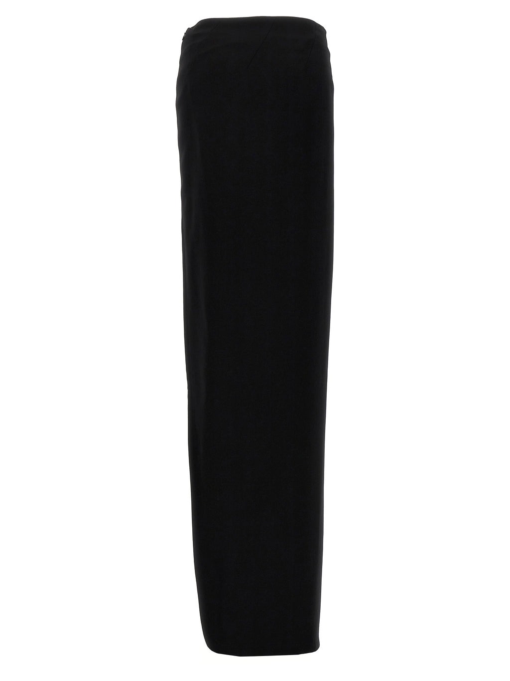 Black Lamb Leather Mini Skirt