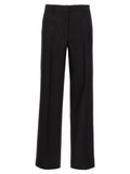 Black Virgin Wool Dress Pants